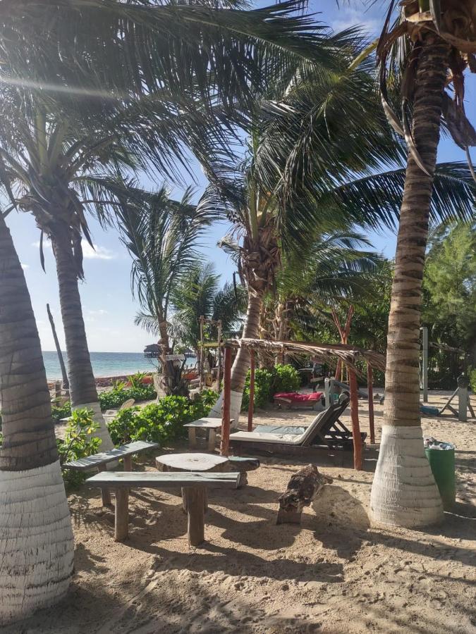 מאהאהואל Lunazul Eco-Cabana Frente Al Mar מראה חיצוני תמונה