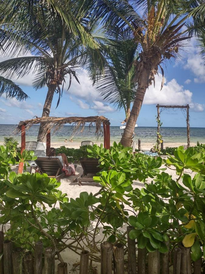מאהאהואל Lunazul Eco-Cabana Frente Al Mar מראה חיצוני תמונה